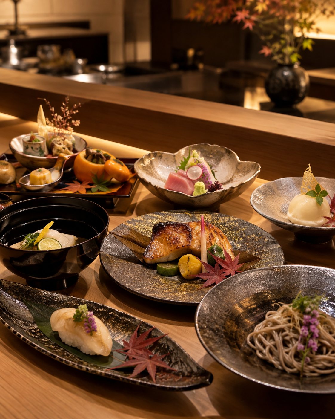 莉々庵・佐久良の季節の料理